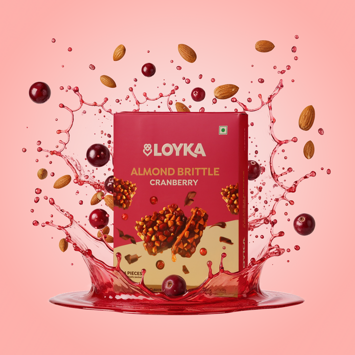 Loyka Almond brittle Cranberry 14pcs