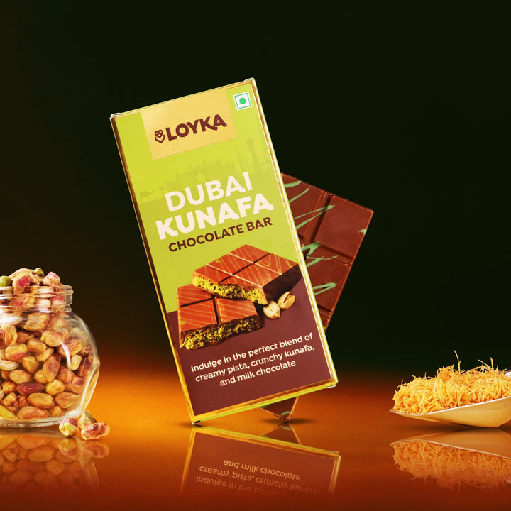 Dubai Kunafa Chocolate Bar