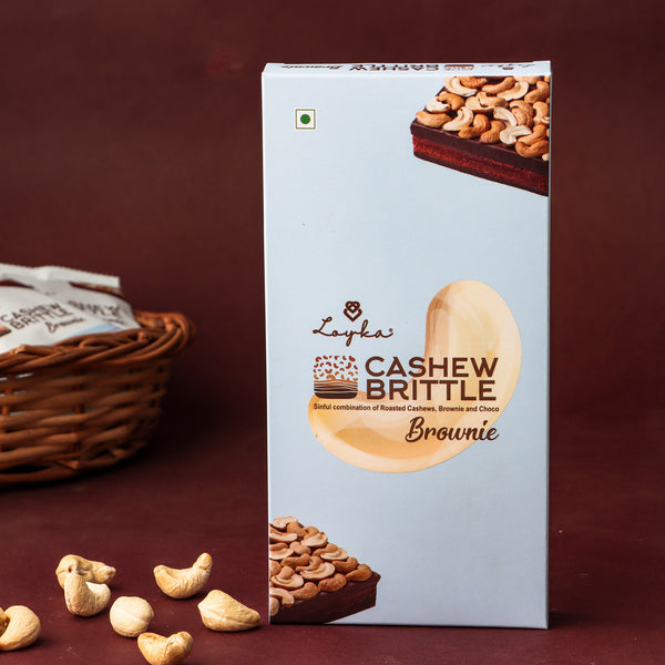 Cashew Brittle Brownie 3 pcs Box