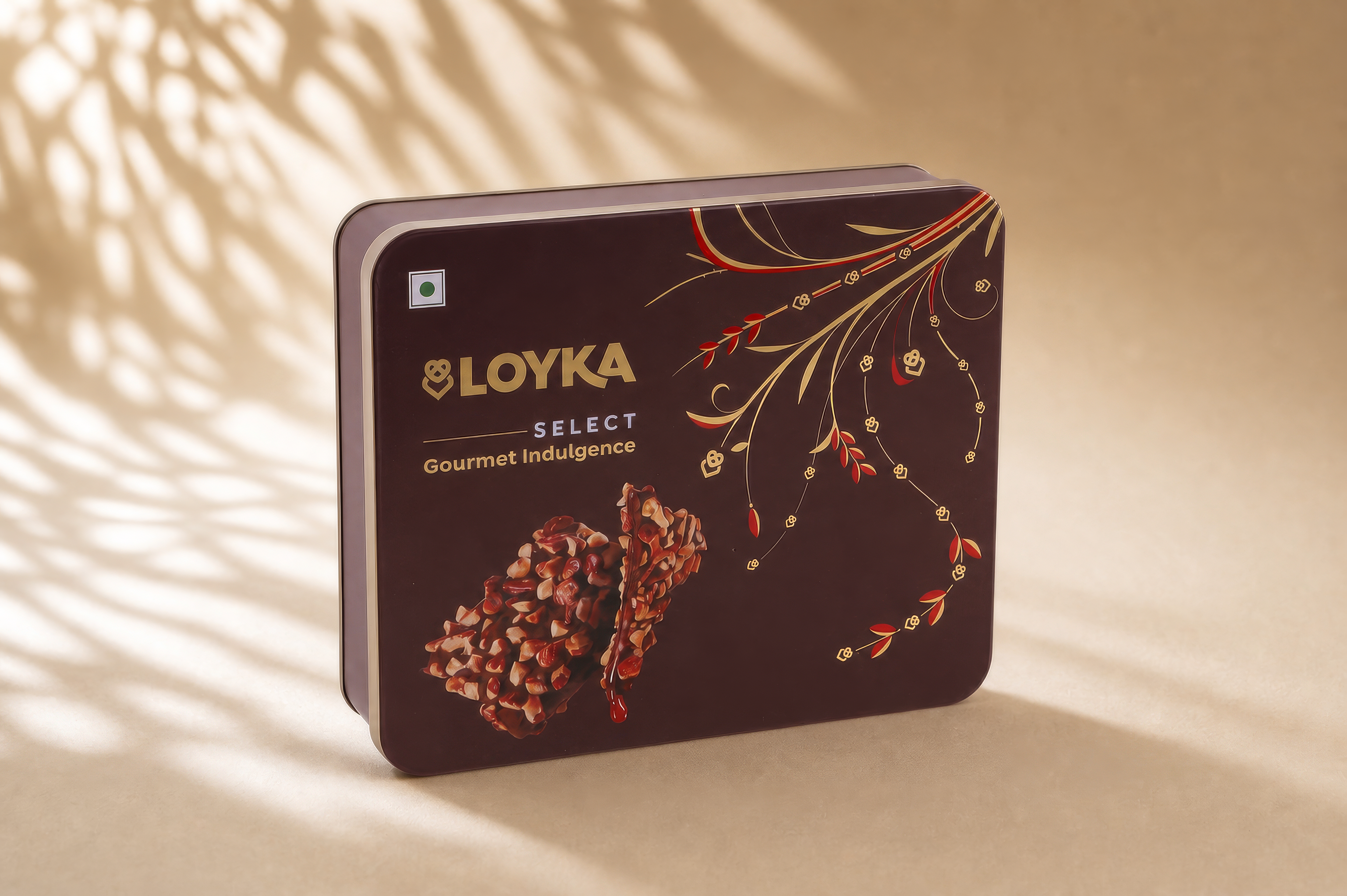 Loyka Select Majestic Maroon Tin (Reusable) Box