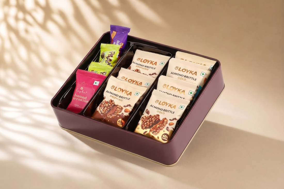 Loyka Select Majestic Maroon Tin (Reusable) Box