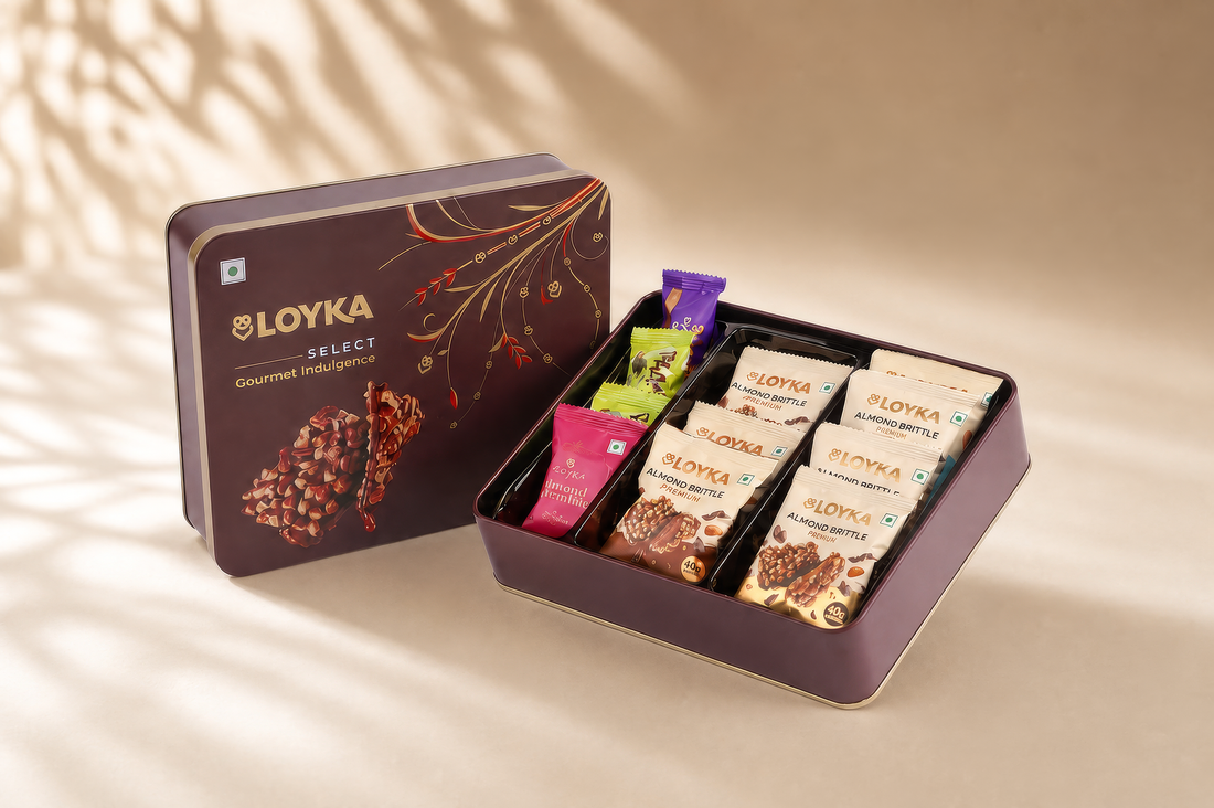 Loyka Select Majestic Maroon Tin (Reusable) Box