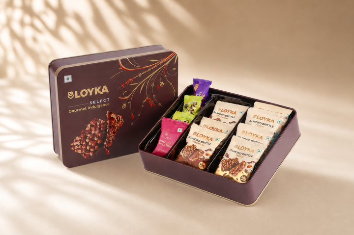 Loyka Select Majestic Maroon Tin (Reusable) Box