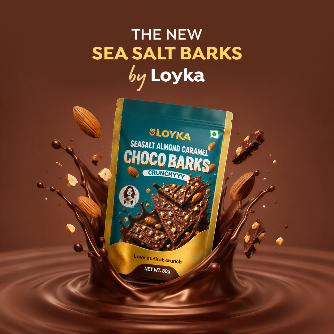 Loyka seasalt Almond Caramel choco barks