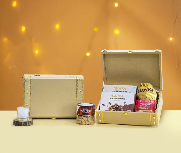 Golden Trunk (Reusable) Box