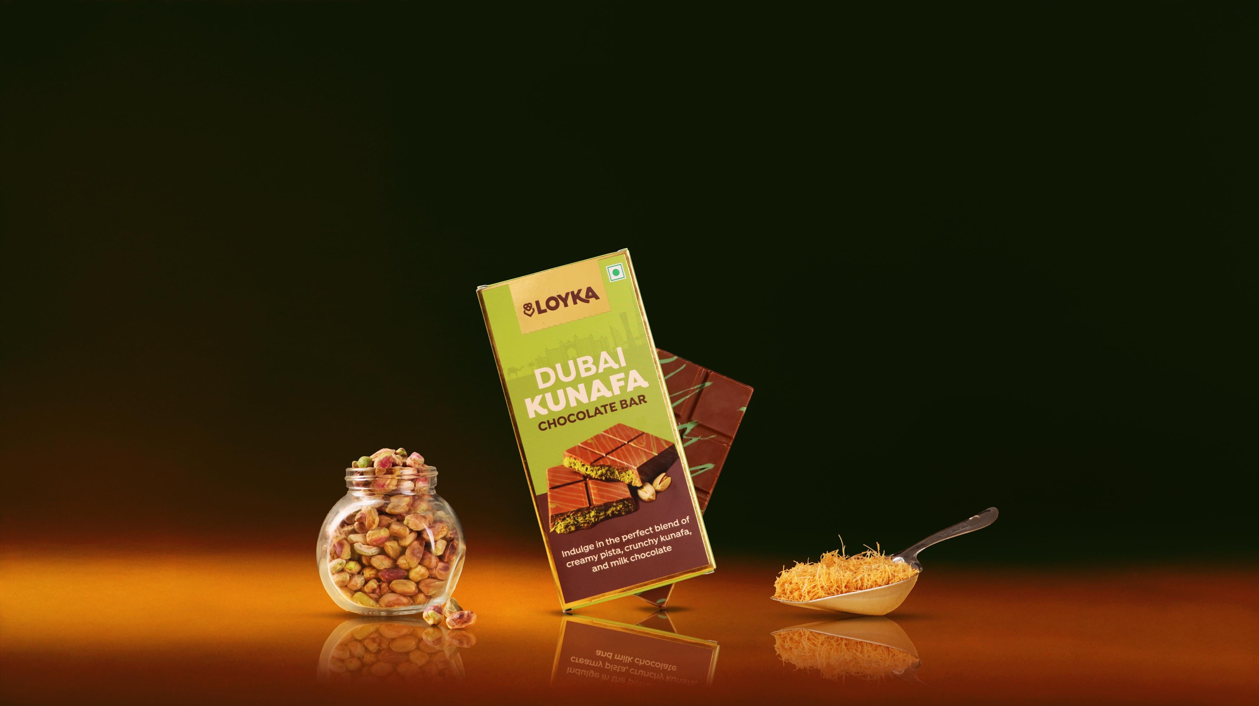 Dubai Kunafa Chocolate Bar