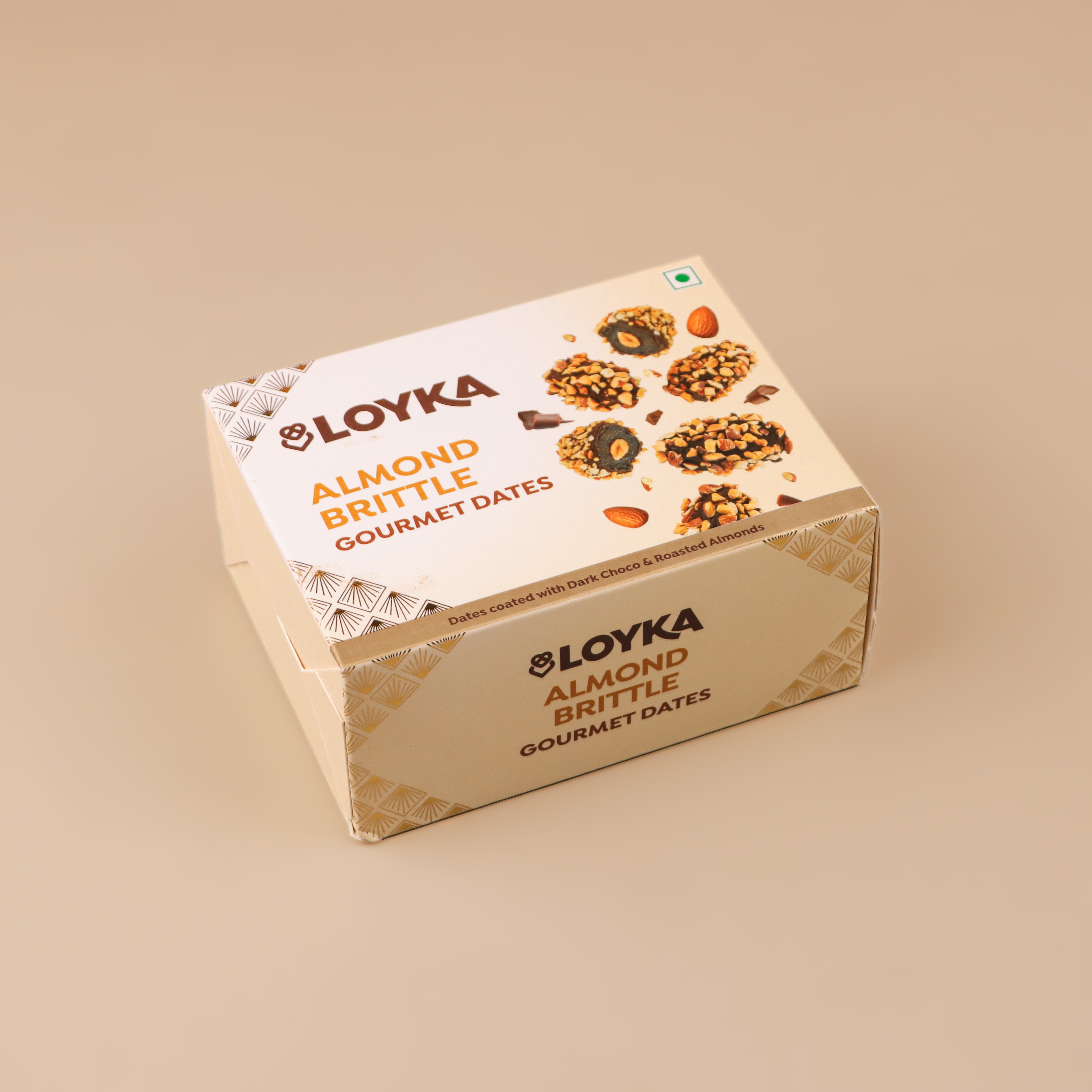 Almond Brittle Gourmet Dates Box 100g