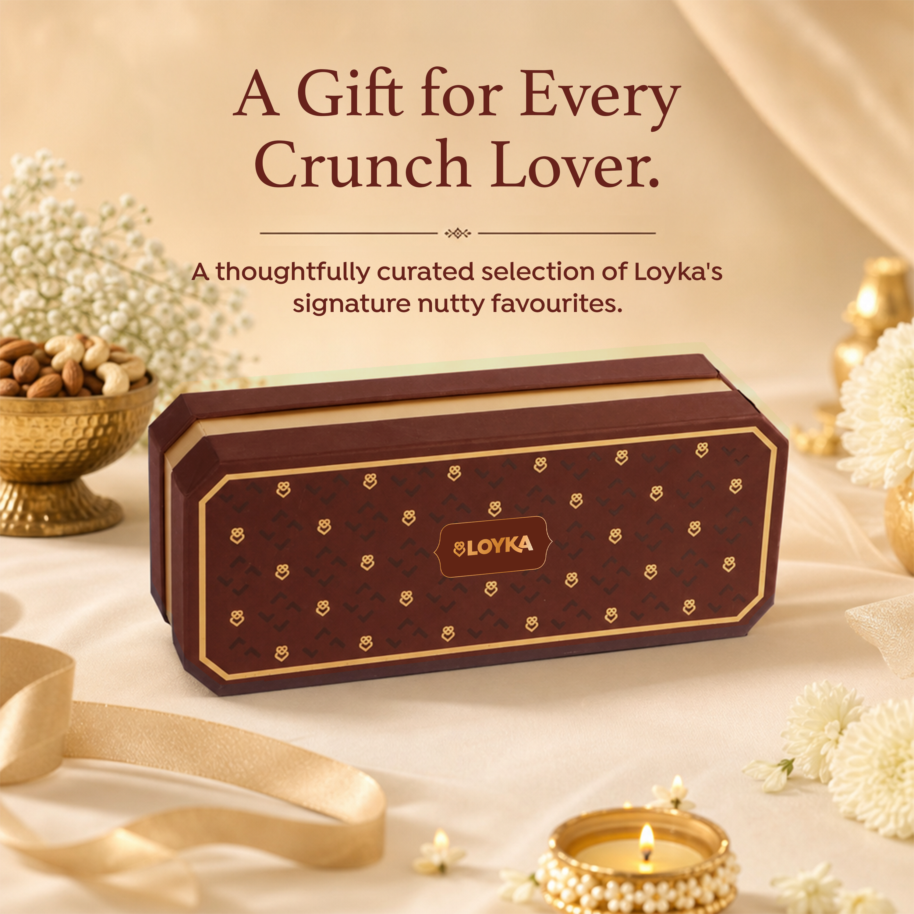 Nutty Trio Rakhi Box