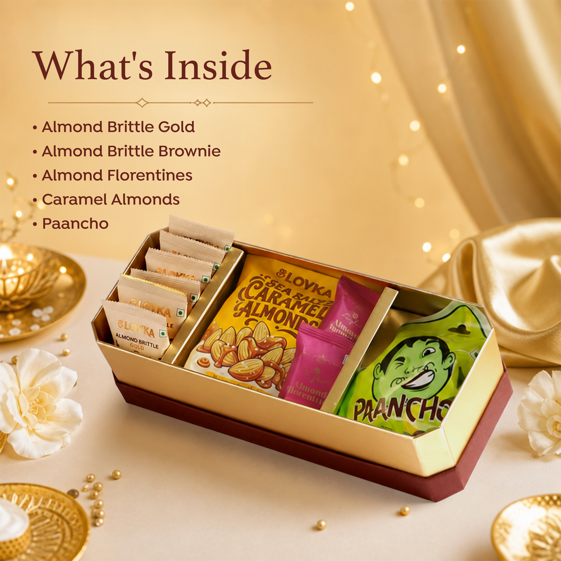 Nutty Trio Rakhi Box
