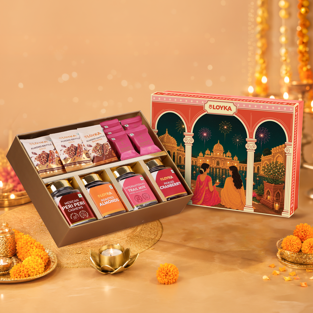 LOYKA Rajmahal Box (Dry Fruits Choco Box)