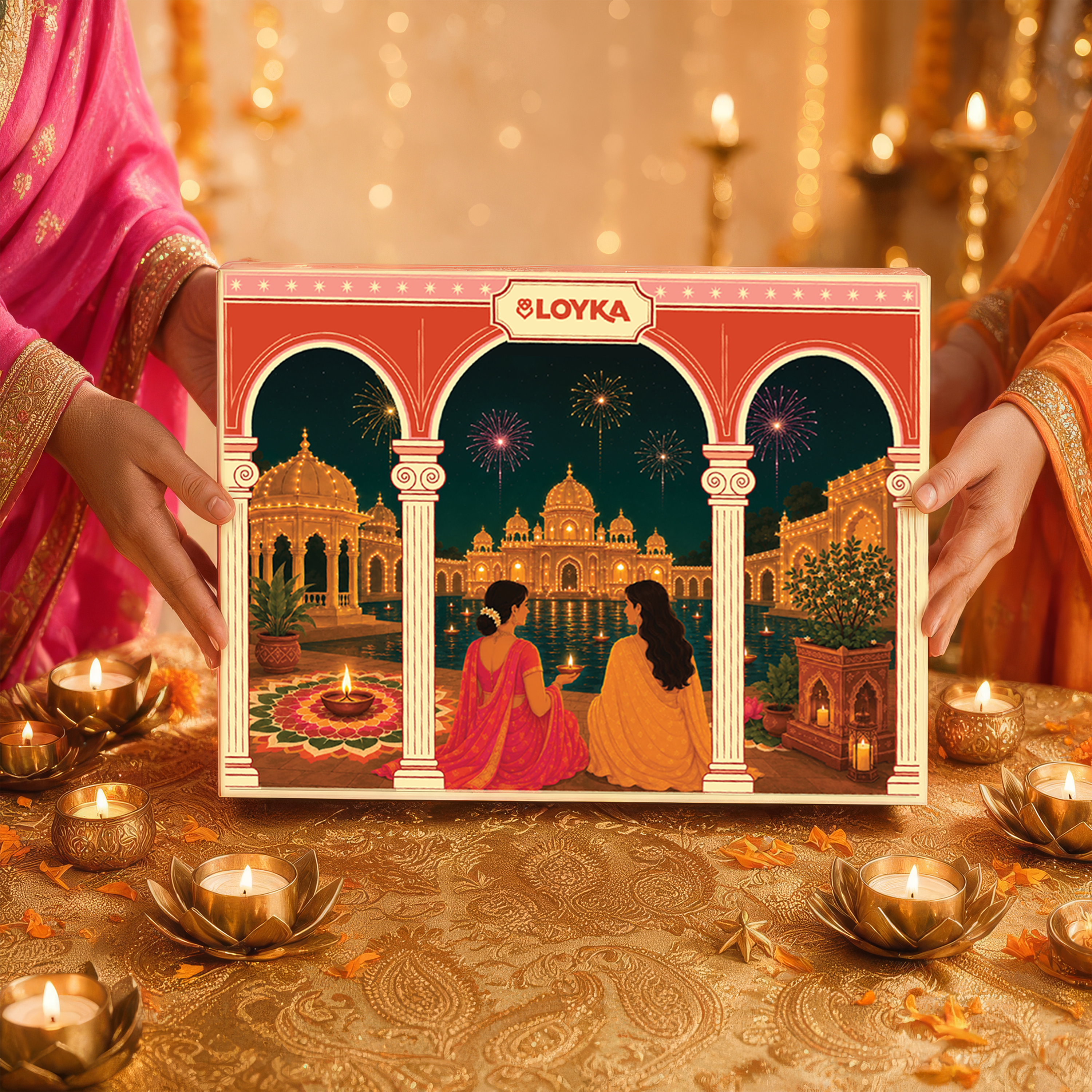 LOYKA Rajmahal Box (Nutty Choco Box)